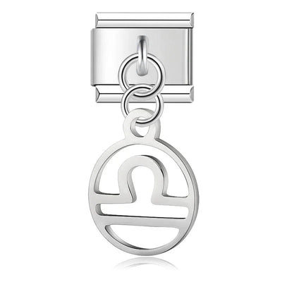 Libra Sign, on Silver